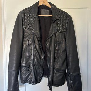 AllSaints Catch Biker Jacket (Very similar to Cargo Leather Jacket)